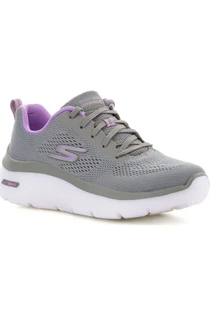 Skechers Zapatos Hyper Burst GoWalk Sneakers 124578-GYPR para mujer