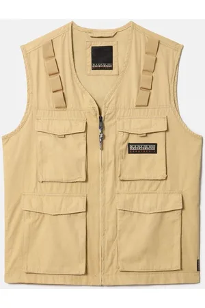 Napapijri Chaquetas A-DRU V NA4G63WE11-SAND para hombre