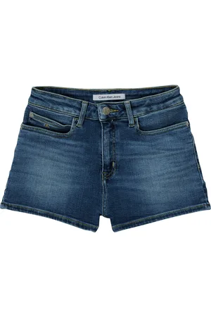 Calvin Klein Short niña RELAXED HR SHORT MID BLUE para niña