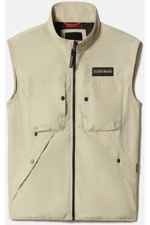 Napapijri Chaquetas A-FENIS VEST NP0A4G28GI81-GREEN EUCALYPT para hombre