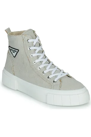 Regard Zapatillas altas NANCY V7 TOILE MALI CALIZA para mujer