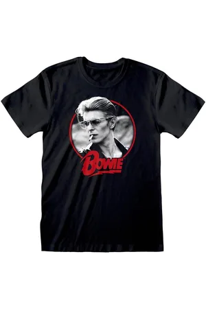 David Bowie Camiseta manga larga Smoking para mujer