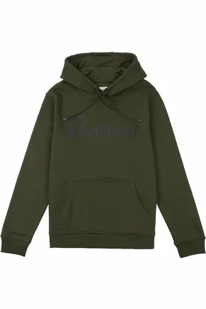Penfield Jersey Sweatshirt à capuche Bear Chest Print para hombre