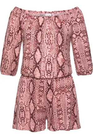 Lascana Vestidos Traje de verano Snake para mujer