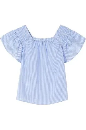 Mayoral Camisa Blusón Nido De Abejas para niña