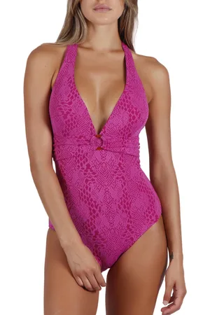 Admas Bañador Traje de baño 1 pieza con espalda preformada Love Piel para mujer