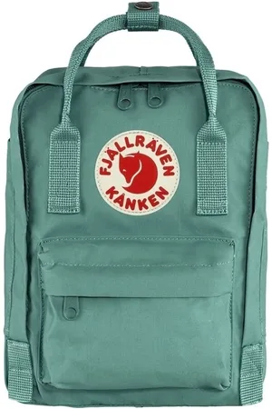 Fjällräven Mochila FJÄLLRÄVEN Kanken Mini - Frost Green para mujer
