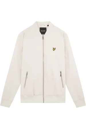 Lyle &amp; scott Chaquetas JK1616V SOFTSHELL BOMBER-W583 LIGHT MIST para hombre