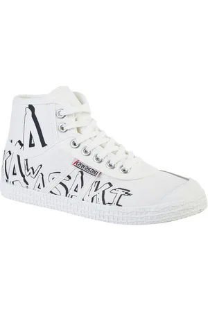 Kawasaki Deportivas Moda Graffiti Canvas Boot K202415 1002 White para mujer