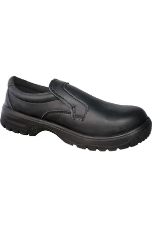 Dennys Zapatos de seguridad Slip-On para mujer
