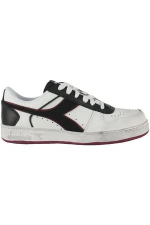 Diadora Deportivas Moda 501.178568 01 C5019 White/Red granata para hombre