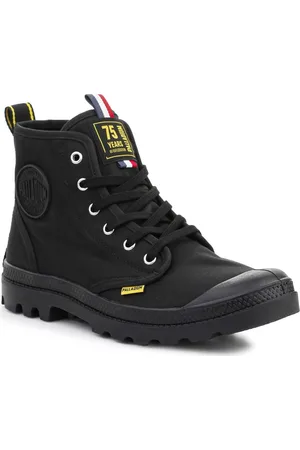 Palladium Zapatillas altas PAMPA HI DARE 75 BLACK/BLACK 77983-001-M para mujer