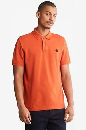 Timberland Tops y Camisetas TB0A26N4CL8 POLO-BUFF ORANGE para hombre