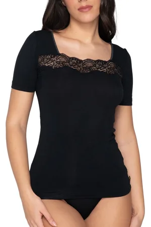 Luna Camiseta interior Camiseta de manga corta Micro Touch Splendida para mujer