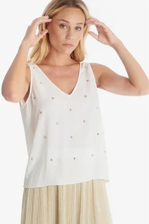 Le Temps des Cerises Camiseta tirantes Top FIONI para mujer