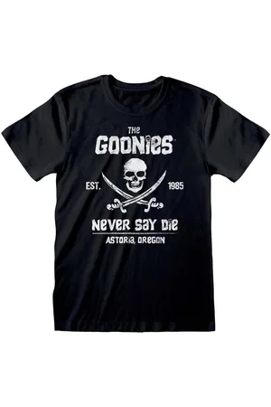 The Goonies Camiseta manga larga Never Say Die para mujer