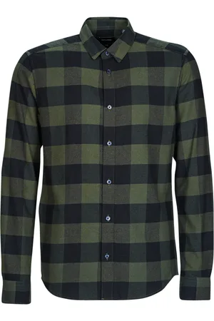 Only & Sons Camisa manga larga ONSGUDMUND LIFE LS CHECKED SHIRT para hombre