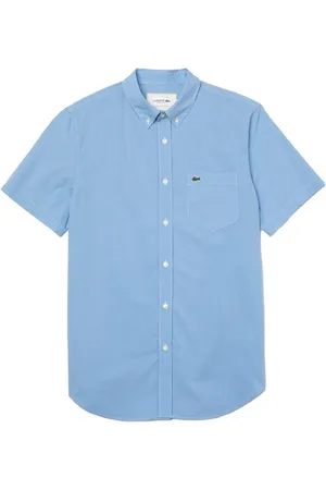 Lacoste Camisa manga larga - Camisa Regular Fit para hombre