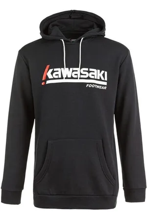 Kawasaki Jersey Killa Unisex Hooded Sweatshirt K202153 1001 Black para hombre