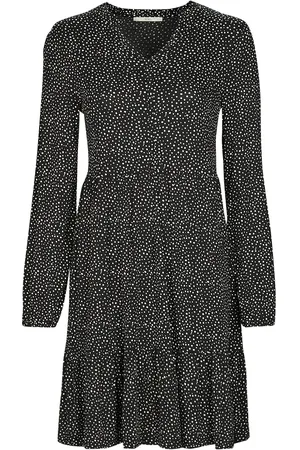 ESPRIT Vestido CVE AOP crepe d para mujer