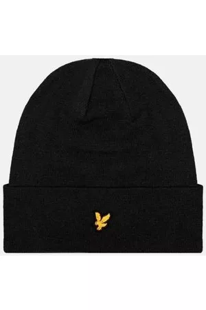 Lyle &amp; scott Sombrero HE960ARC BEANIE-572 TRUE BLACK para hombre