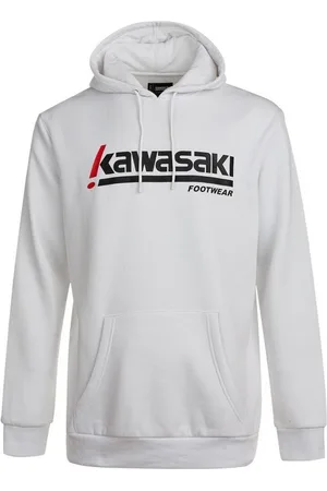 Kawasaki Jersey Killa Unisex Hooded Sweatshirt K202153 1002 White para hombre