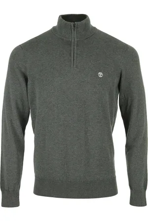 Timberland Jersey LS Williams River Cotton 1/4 Zip para hombre