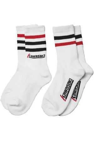 Kawasaki Calcetines 2 Pack Socks K222068 1002 White para mujer