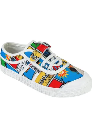 Kawasaki Deportivas Moda Cartoon Kids Shoe W/Elastic K202585 2084 Strong Blue para niño