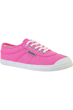 Kawasaki Deportivas Moda Original Neon Canvas Shoe K202428 4014 Knockout Pink para mujer