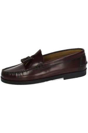 Calcis Confort Mocasines Castellanos burdeos para niño