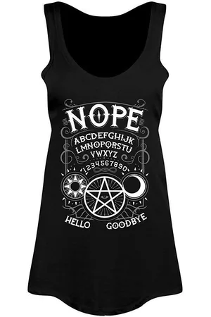 Grindstore Camiseta tirantes Nope para mujer
