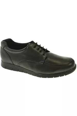 Black Blucher Shoes for men Beatnik Jack Noir