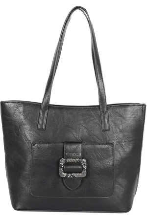 Les Tropéziennes par M Belarbi Bolso Les Tropéziennes SAC SHOPPING OSO-TZ-01 NOIR para mujer