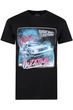 Back To The Future Camiseta manga larga Outatime para hombre
