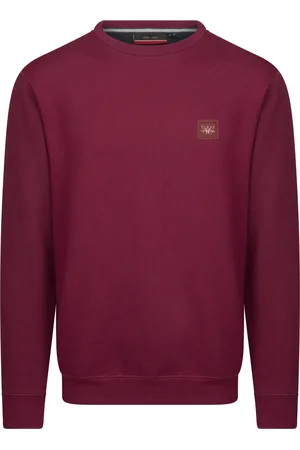 Cappuccino Italia Jersey Sweater Burgundy para hombre
