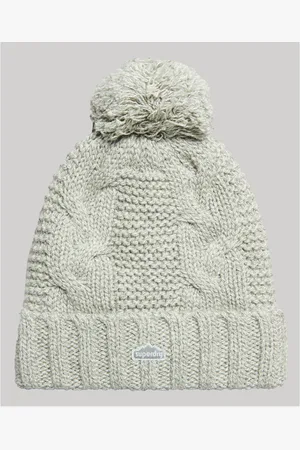 Superdry Gorra GORRO VINTAGE CABLE MUJER para mujer