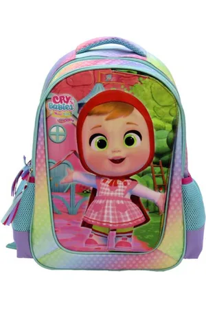 Bebes Llorones Mochila MC-32-CR para niña