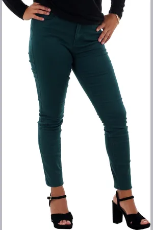 VERO MODA Jeans 10210798 VMHOT SEVEN MR SLIM PUSH UP PANTS PONDEROSA PINE para mujer