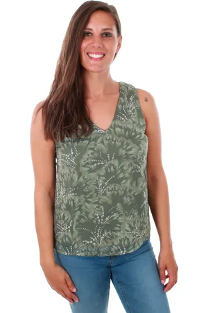 VERO MODA Camiseta tirantes 10214431 VMWILLOW SL TOP LAUREL WREATH para mujer