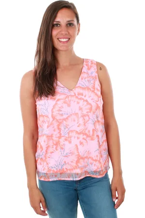 VERO MODA Camiseta tirantes 10214431 VMWILLOW SL TOP PRISM PINK para mujer