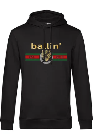 Ballin Jersey Tiger Lines Hoodie para hombre