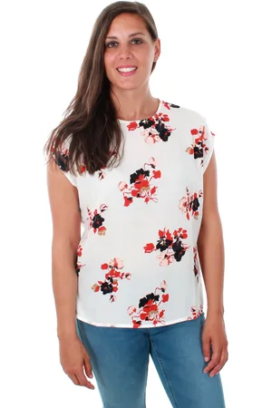 VERO MODA Camiseta tirantes 10211848 VMKAYA SK TIO WVN PRISTINE para mujer