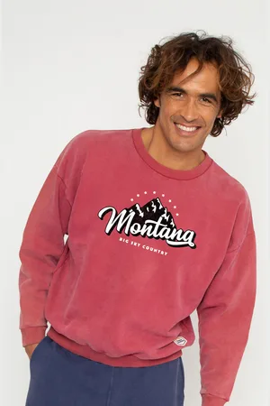 FrenchDisorder Jersey Sweatshirt Brady Washed Montana para hombre