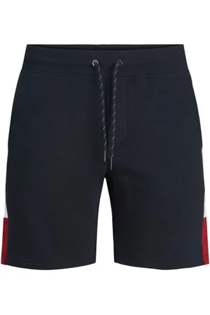 JACK & JONES Short niño 12200266 JPSTLOGO BLOCKING SWEAT SHORTS VG SN JNR NAVY BLAZER para niño