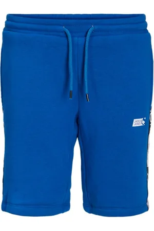 JACK & JONES Short niño 12206343 JPSTTATE SWEAT SHORTS KA JNR BLUE para niño