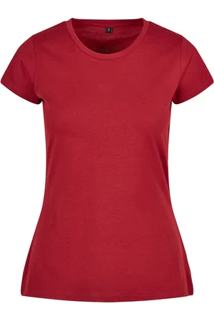 Build Your Brand Camiseta manga larga Basic para mujer