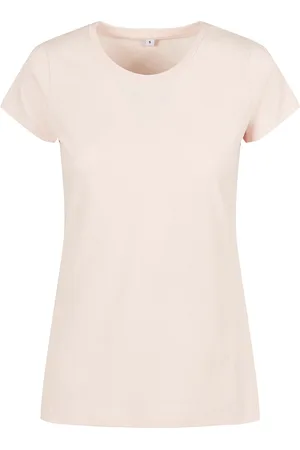 Build Your Brand Camiseta manga larga Basic para mujer