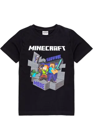 Minecraft Tops y Camisetas Survival Mode para niño