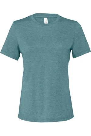 Bella + Canvas Camiseta manga larga BE6400CVC para mujer